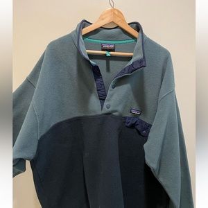 Patagonia Synchilla Quarter button up jacket